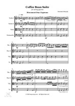 The Coffee Bean Suite for String Quartet - Movement One: Espresso (Full Score)